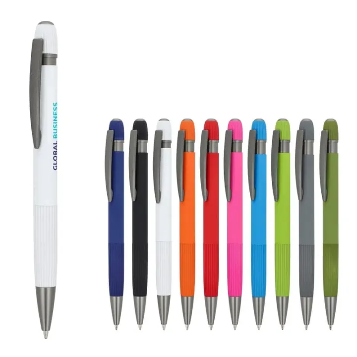 Aluminum Ballpen Toulouse Softtouch - LT87886 (gadzety reklamowe)
